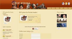 Desktop Screenshot of idf-pizza.com